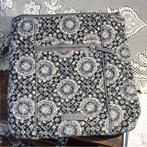 Vera Bradley Black and Gray Patterned Bag‎